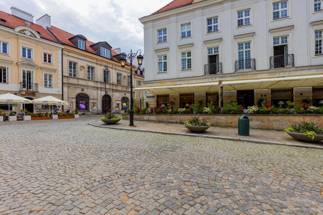 Warsaw New Town Square Apartment For 5 Guests By Noclegi Renters Ngoại thất bức ảnh